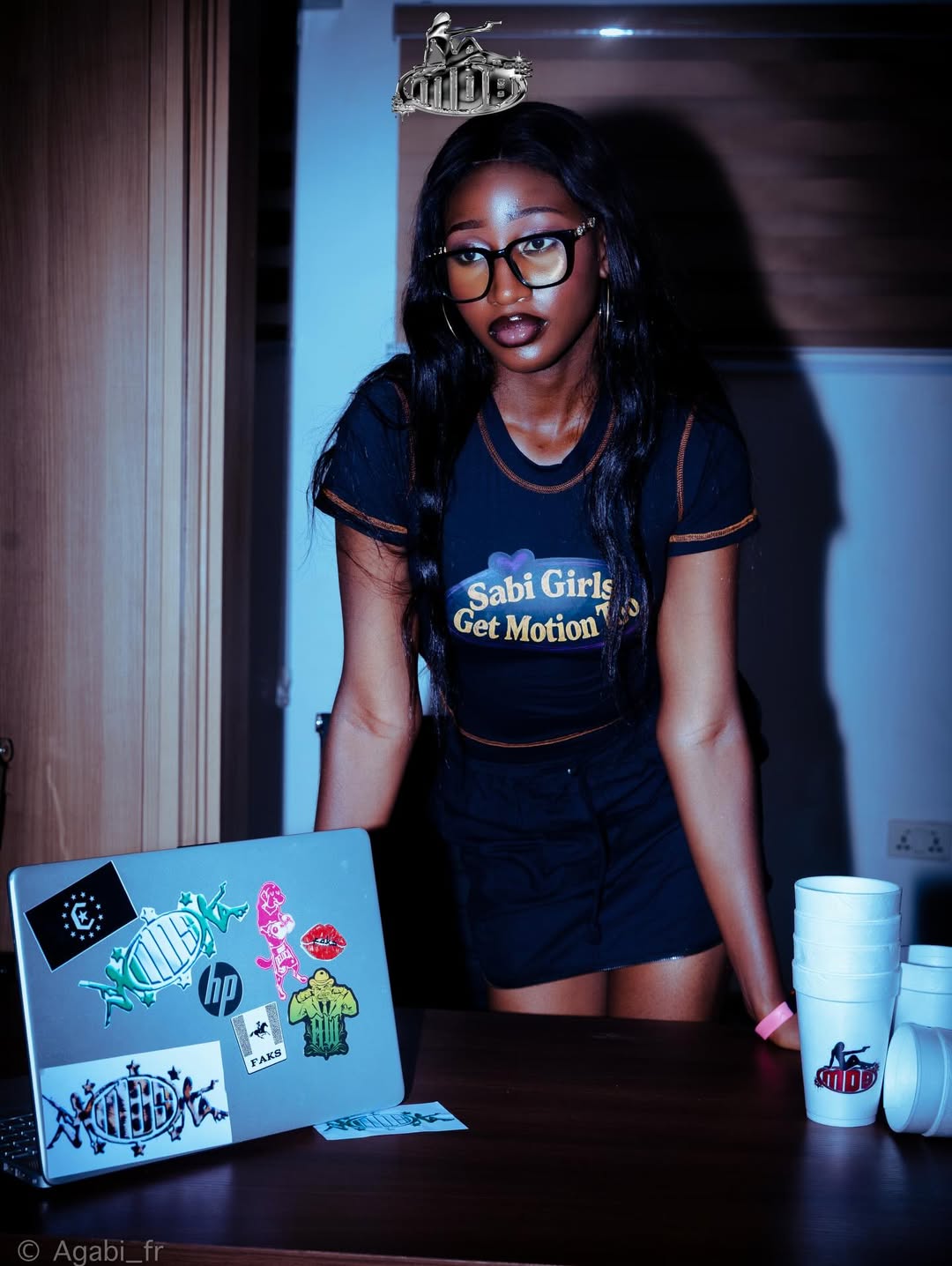 MOTION GIRLS BABY TEE - Photoshoot 2